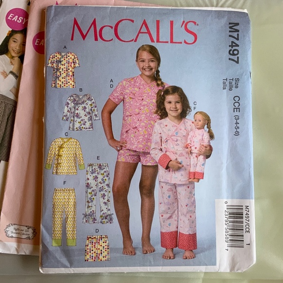 McCALL’S Sewing Pattern - Girls 2, 3, 4, 5 - Picture 2 of 5